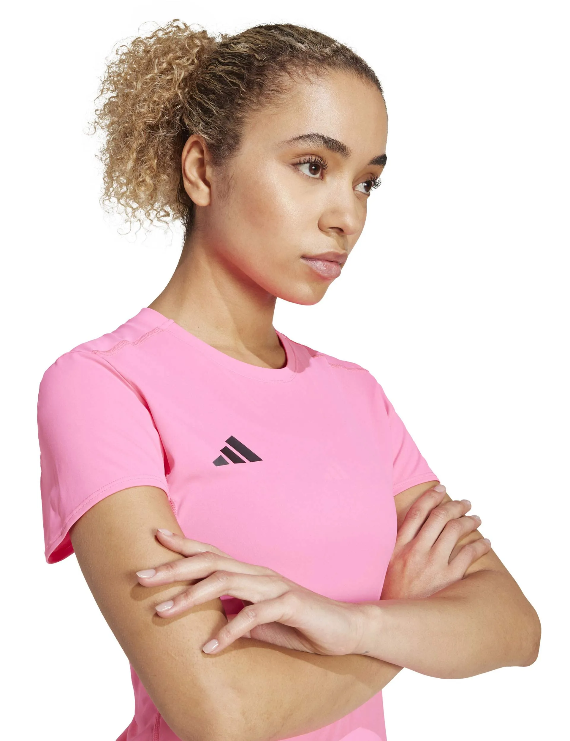 Adizero Essentials Running T-Shirt - Lucid Pink