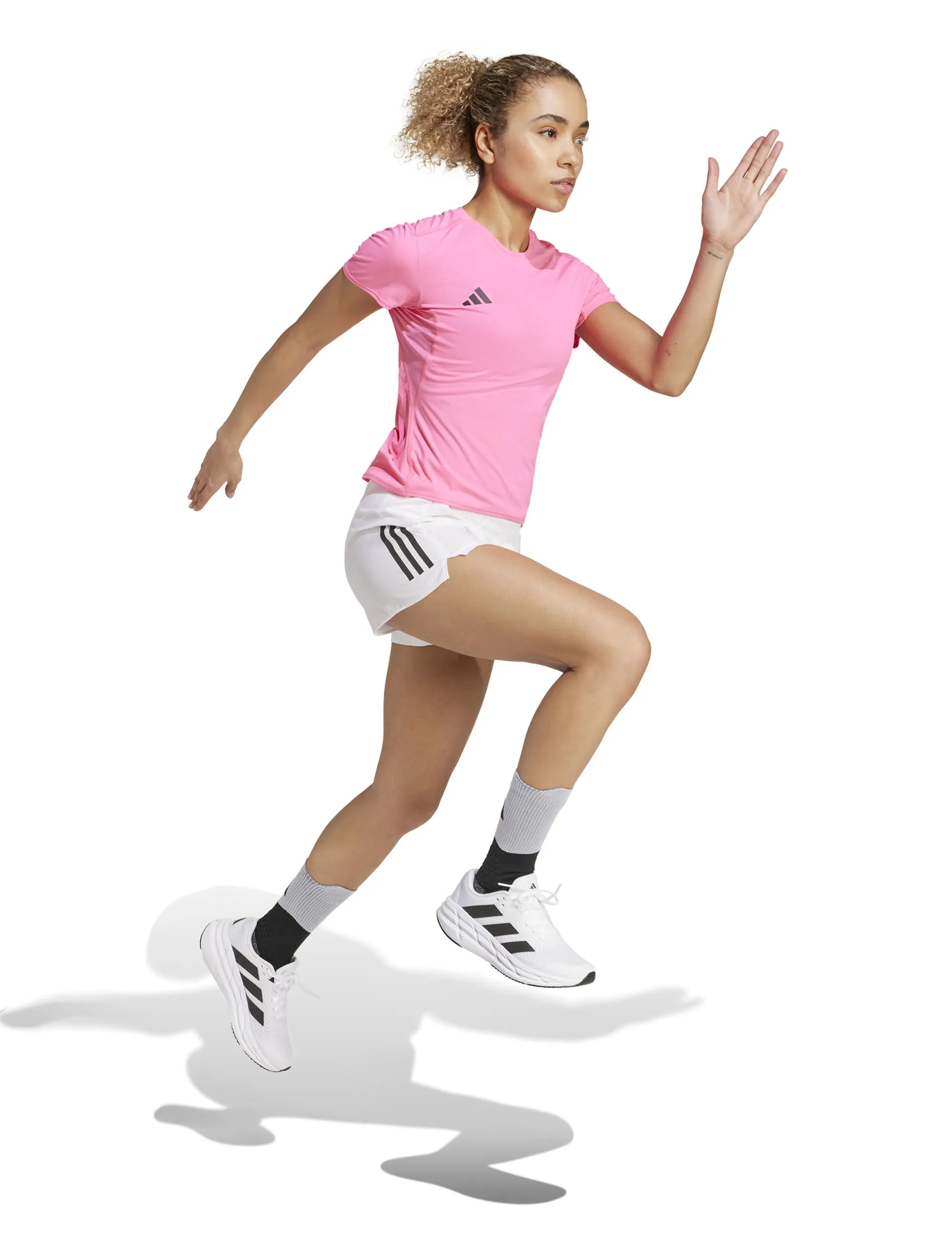 Adizero Essentials Running T-Shirt - Lucid Pink