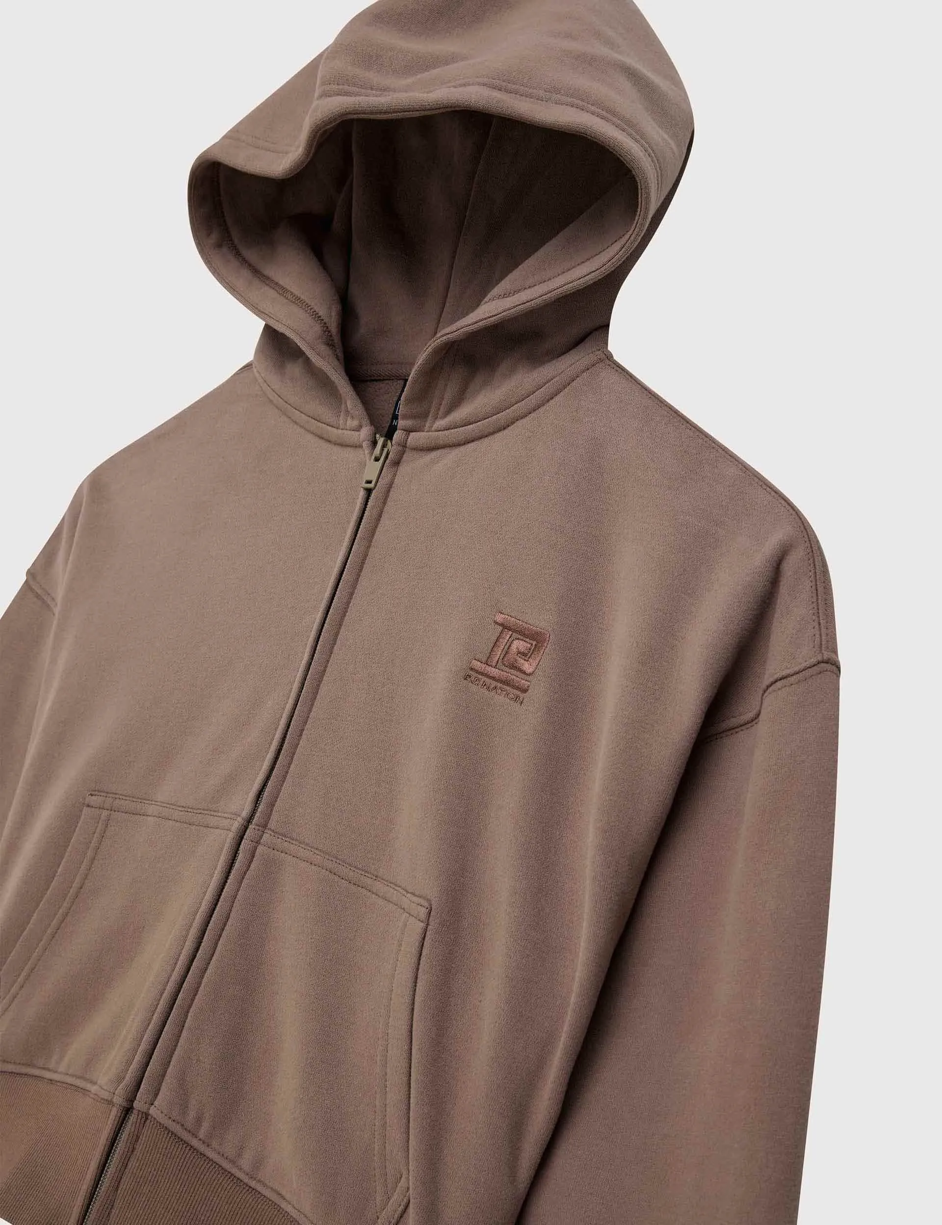 Adventure Zip Through - Taupe