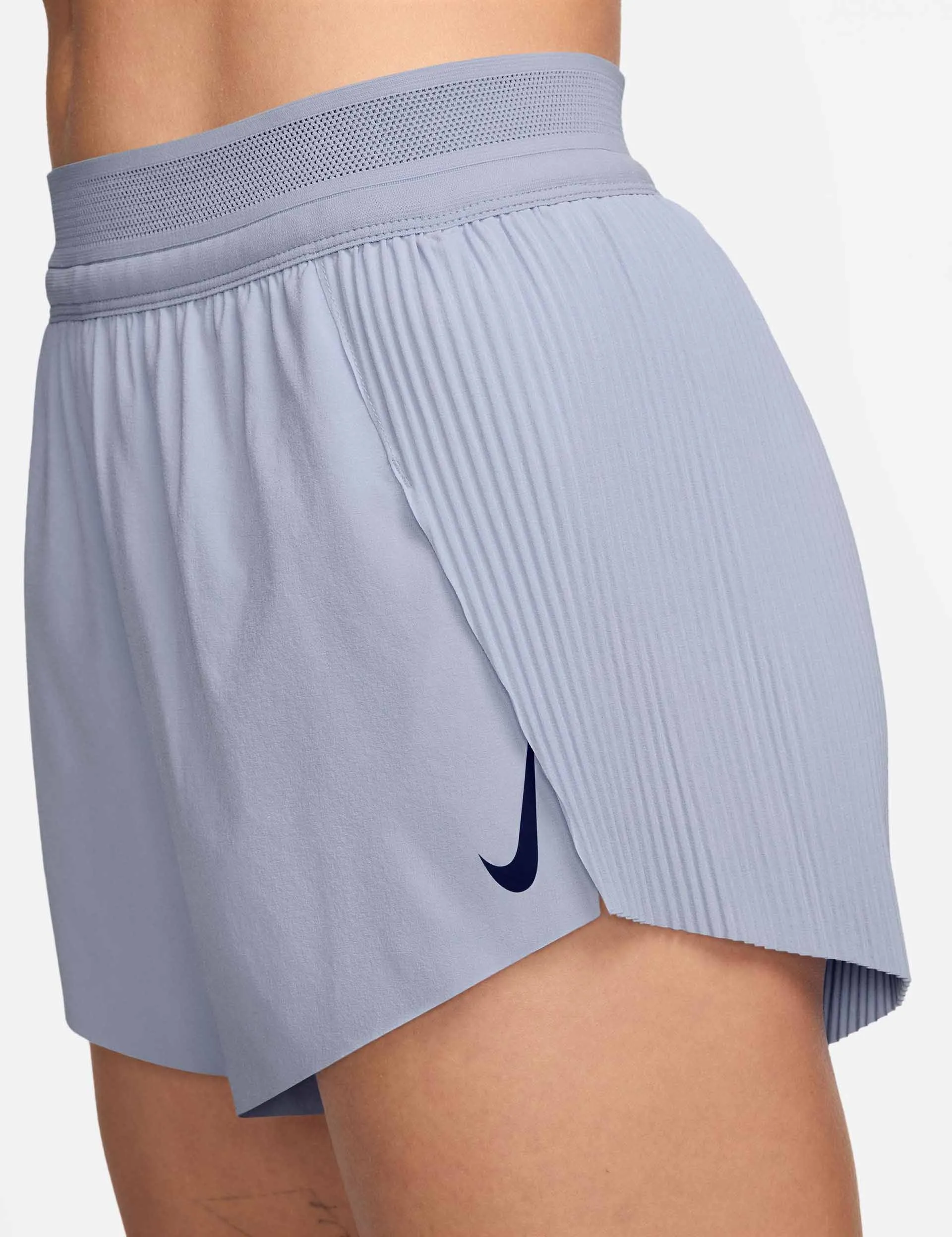 AeroSwift Dri-FIT ADV 3" Running Shorts - Ghost/Blue Void