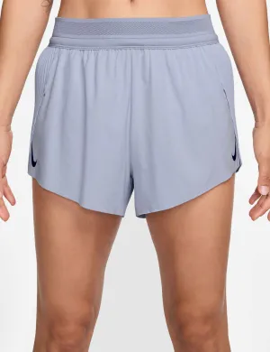 AeroSwift Dri-FIT ADV 3" Running Shorts - Ghost/Blue Void