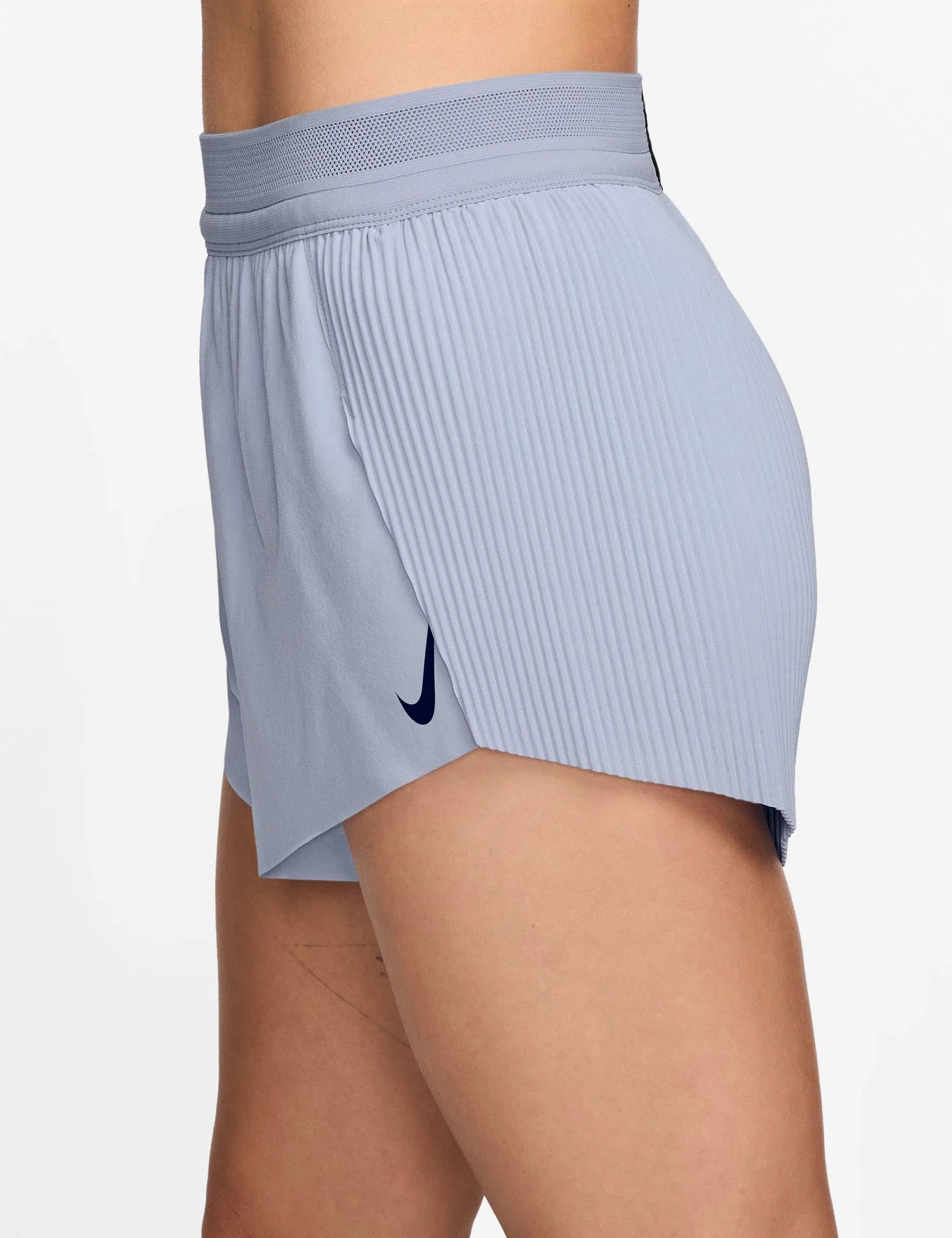 AeroSwift Dri-FIT ADV 3" Running Shorts - Ghost/Blue Void