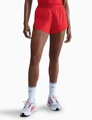 AeroSwift Dri-FIT ADV 3" Running Shorts - Light Crimson/Black