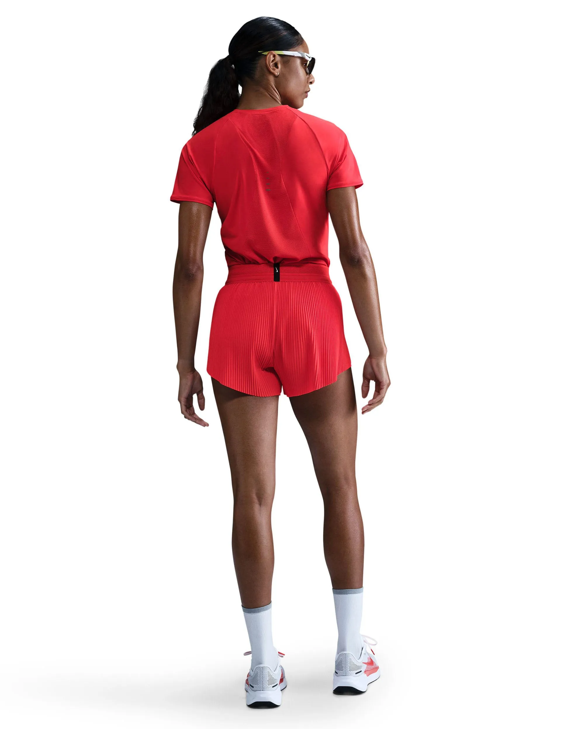 AeroSwift Dri-FIT ADV 3" Running Shorts - Light Crimson/Black