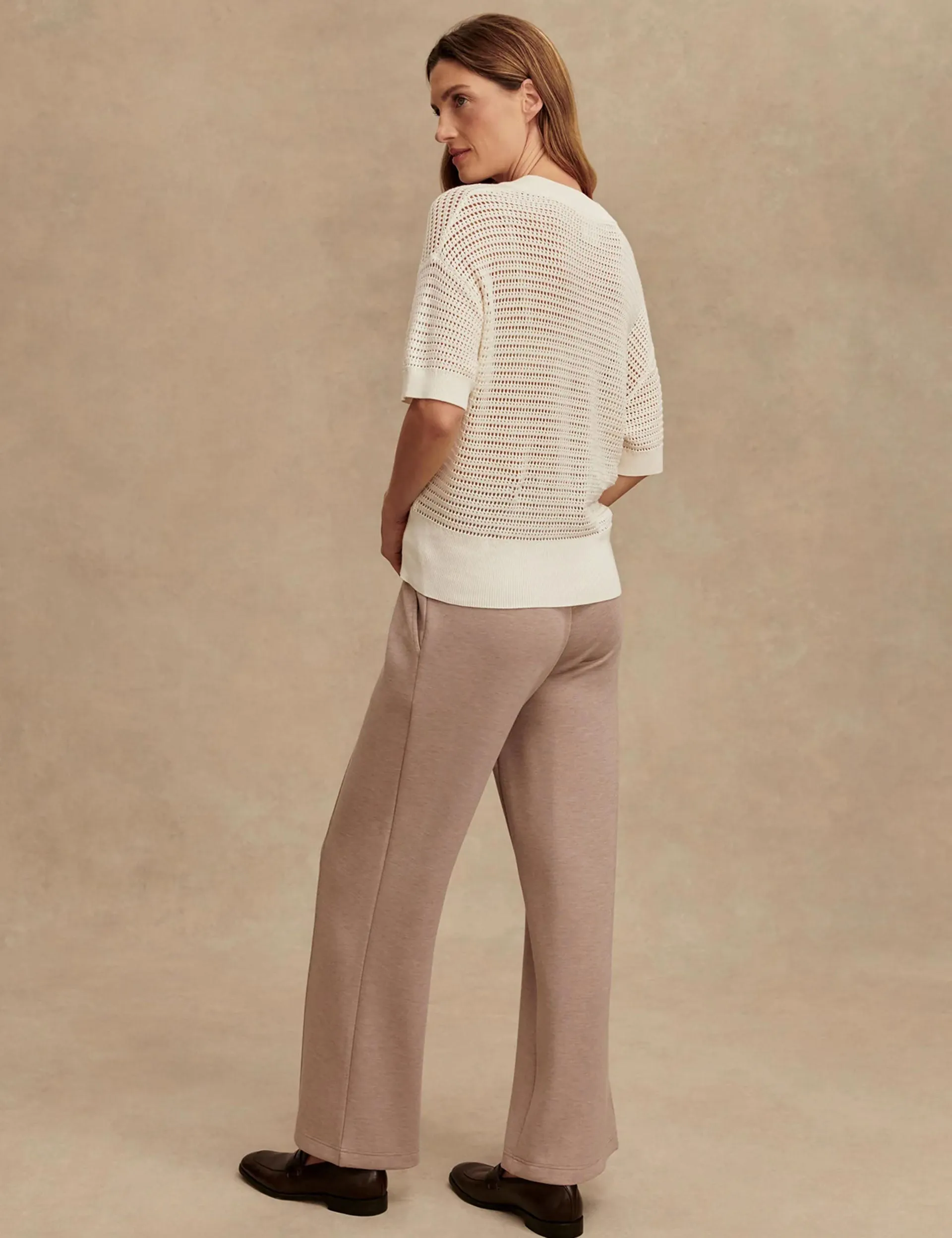 Callie Knit Top - Egret