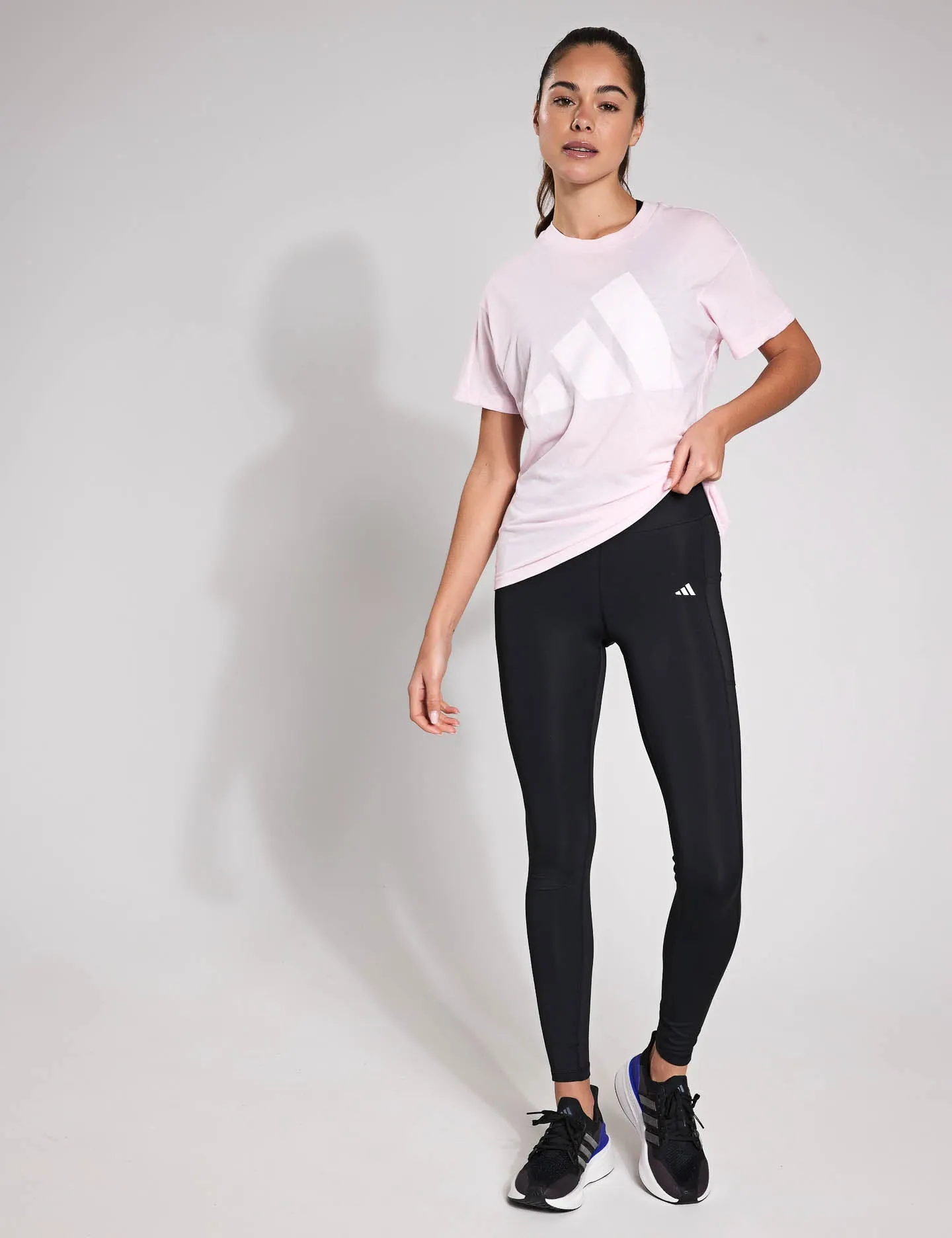 Essentials Winners T-Shirt - Clear Pink/White