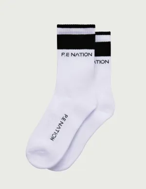 Homage Sock - White