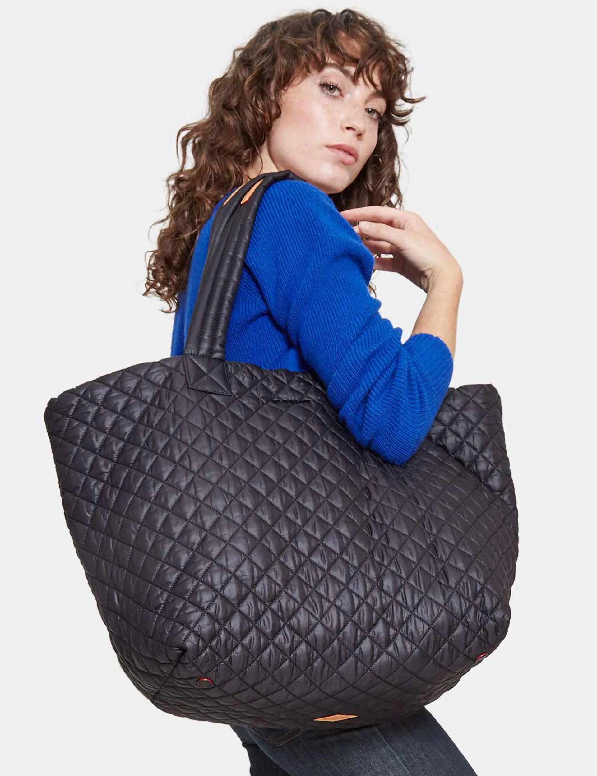 Large Metro Tote - Black