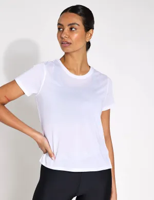 Launch Short Sleeve Tee - White