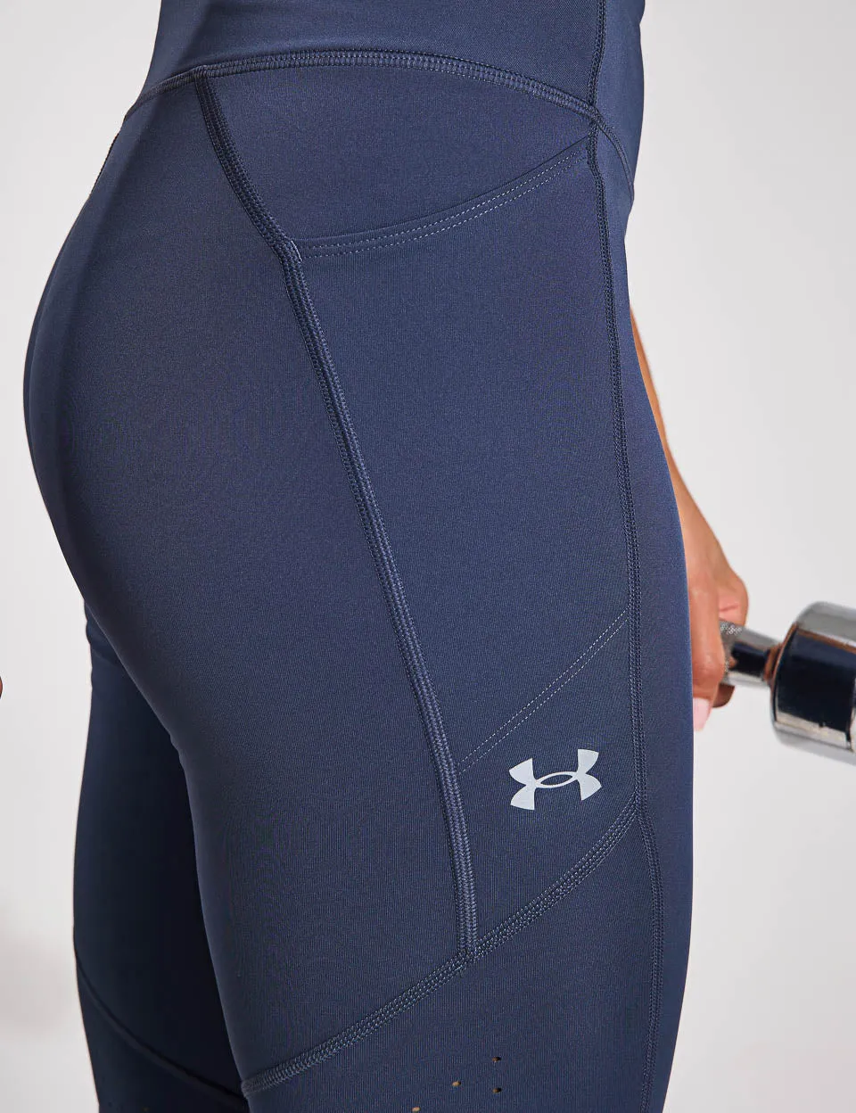 Launch Tights - Downpour Grey/Reflective