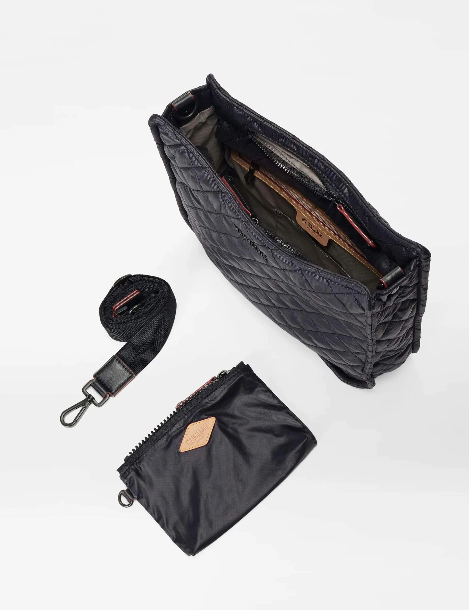 Metro Box Crossbody - Black