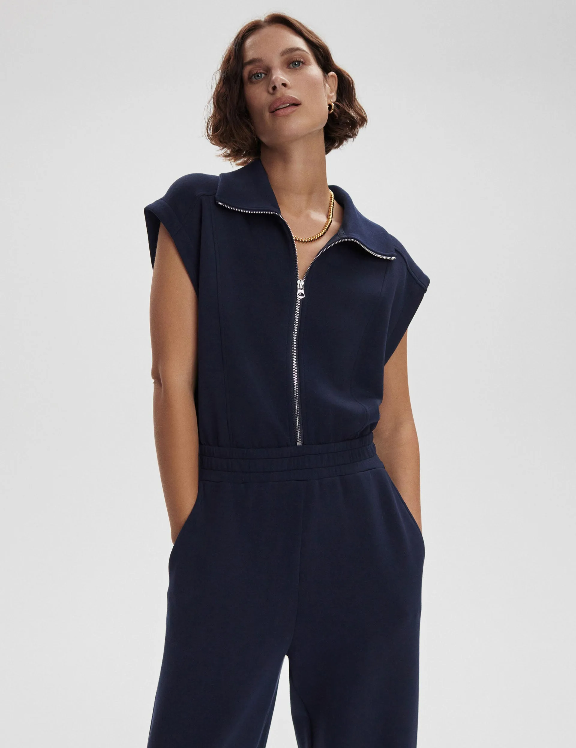 Monica Jumpsuit - Navy