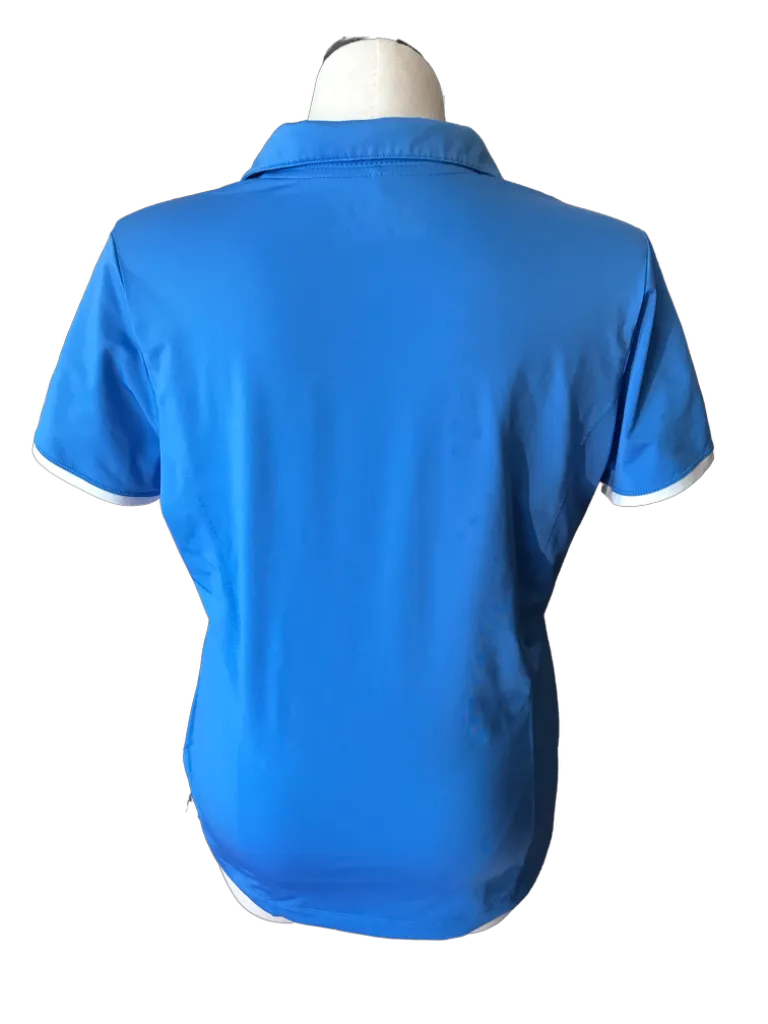 Nike Cornflower Blue Golf Polo w/ White Trim. Size XL. MSP$60