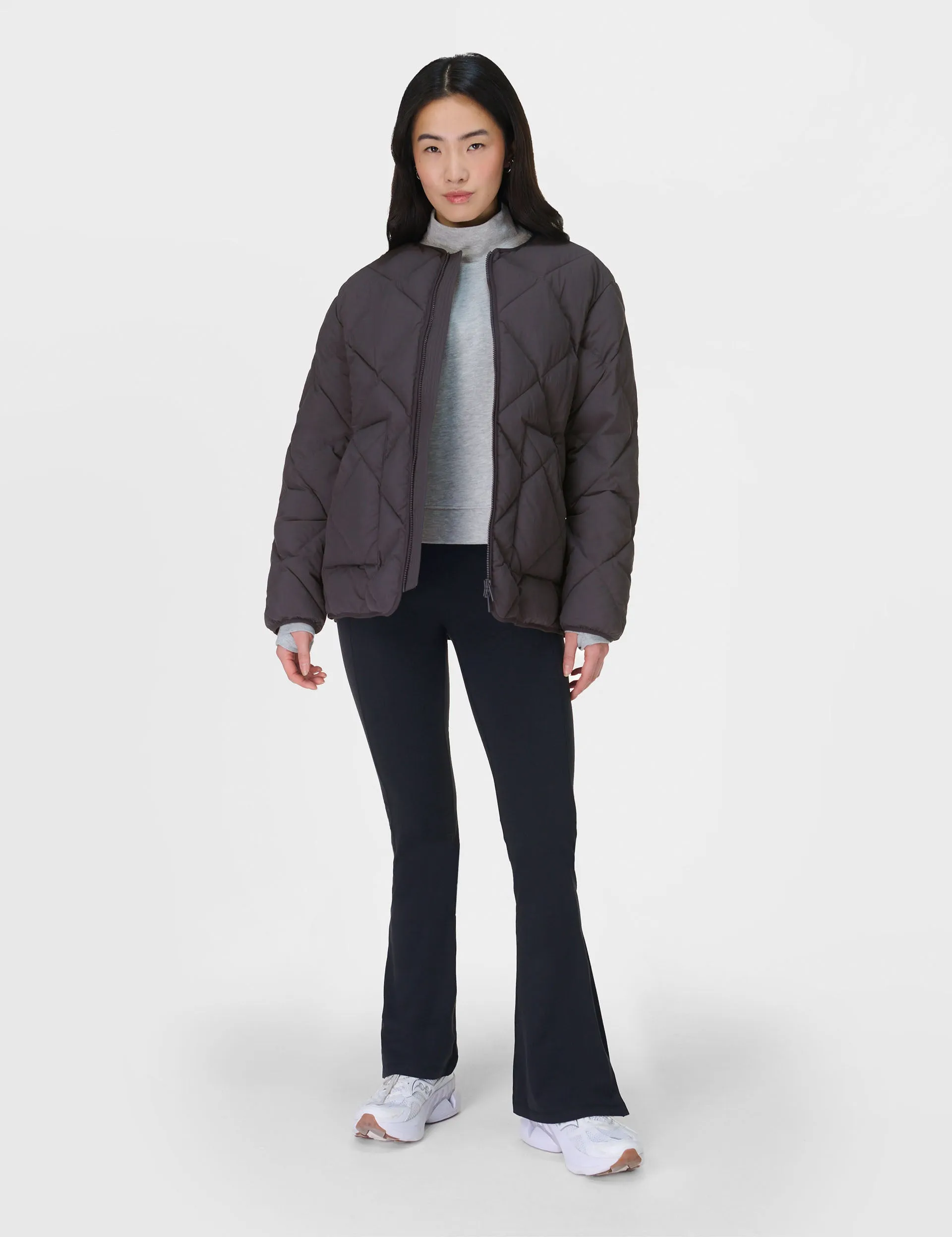 On the Move Quilted Jacket - Urban Grey