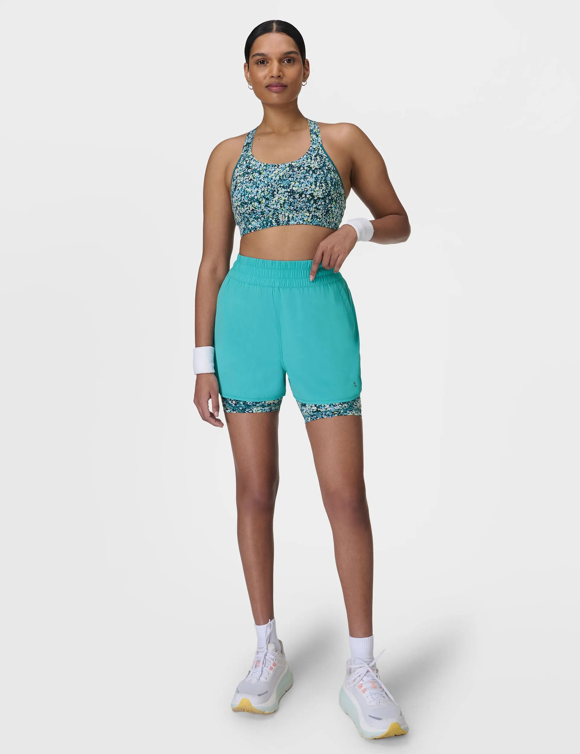 Relay Shell Shorts - Ripple Blue