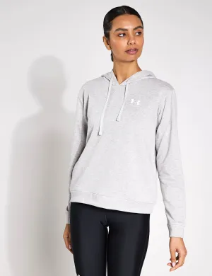 Rival Terry Hoodie - Mod Grey Light Heather/White