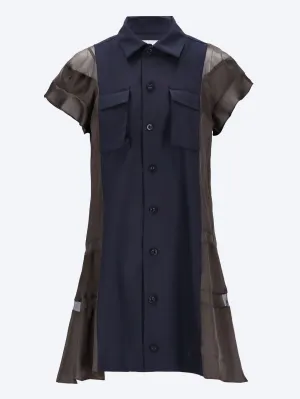 Suiting x satin dress