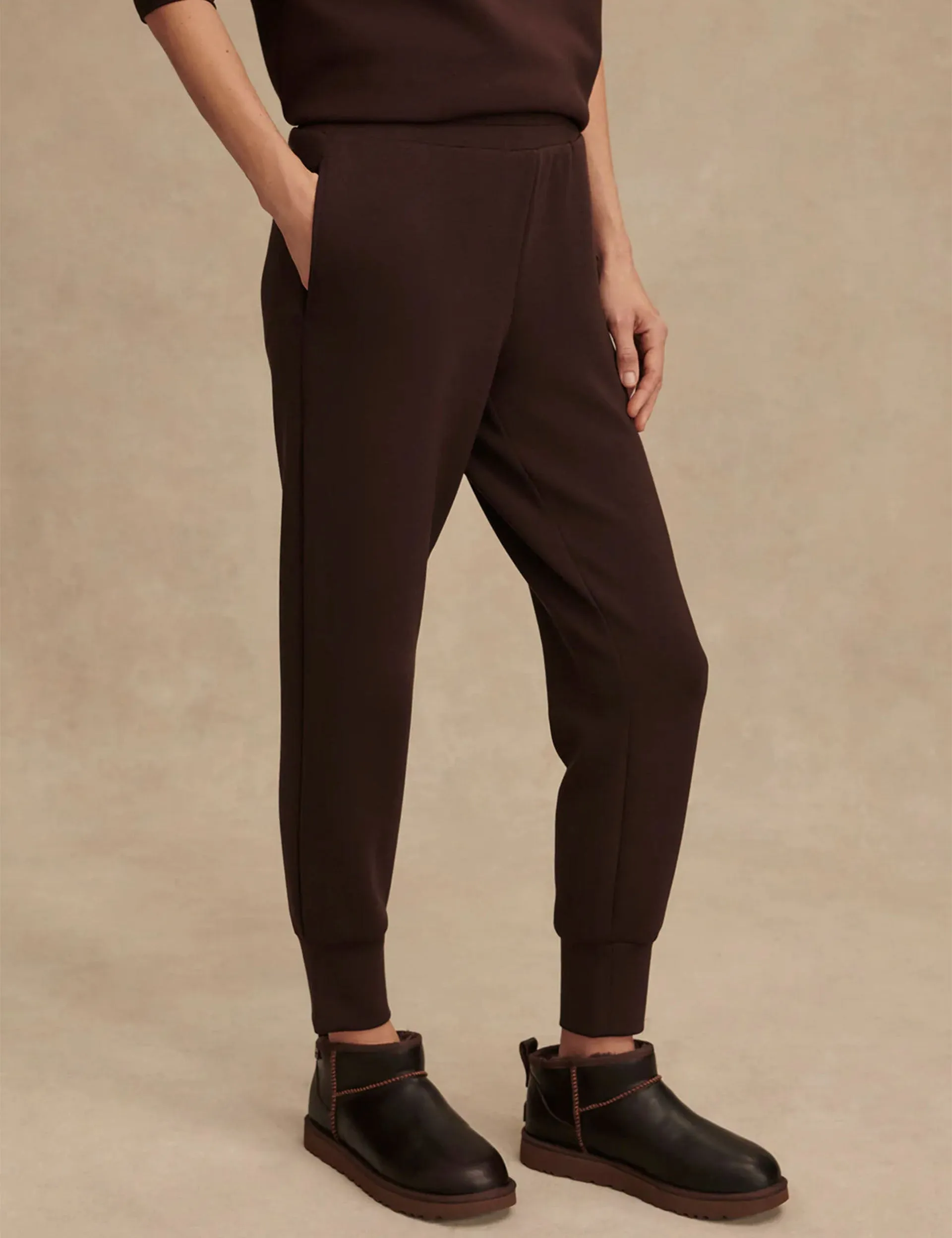 The Slim Cuff Pant 27.5" - Coffee Bean