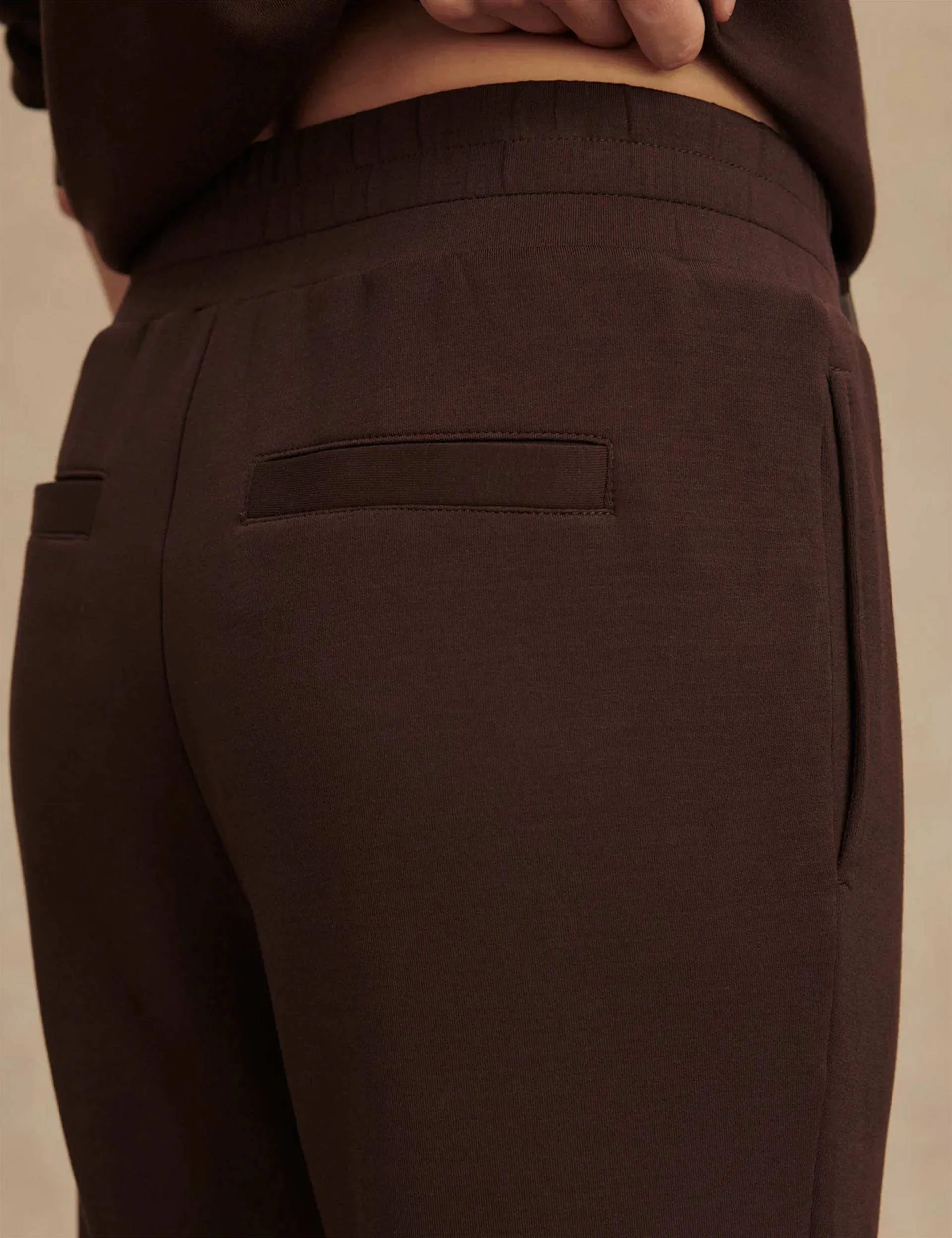 The Slim Cuff Pant 27.5" - Coffee Bean